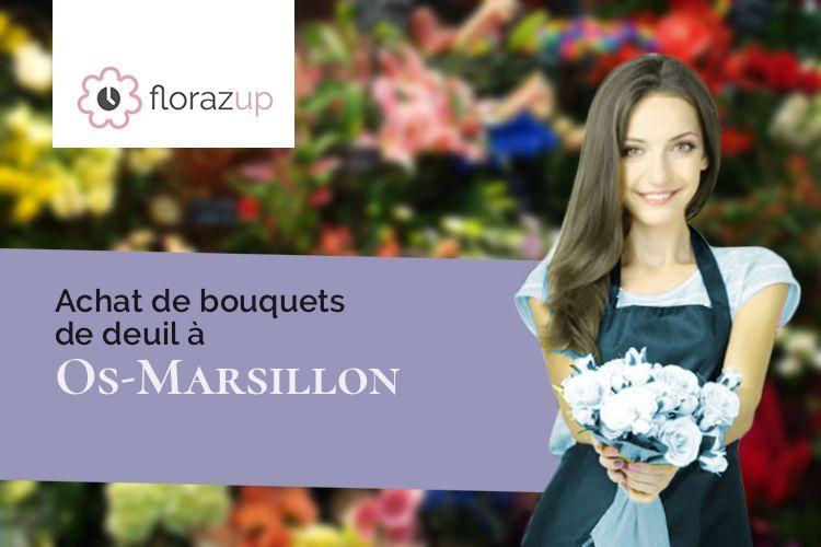 créations de fleurs pour un deuil à Os-Marsillon (Pyrénées-Atlantiques/64150)
