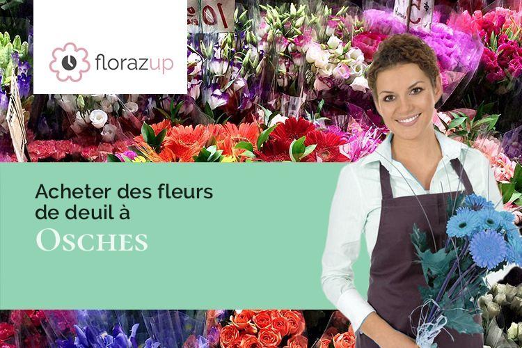 compositions de fleurs pour une crémation à Osches (Meuse/55220)