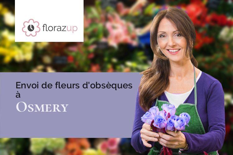 bouquets de fleurs pour un décès à Osmery (Cher/18130)