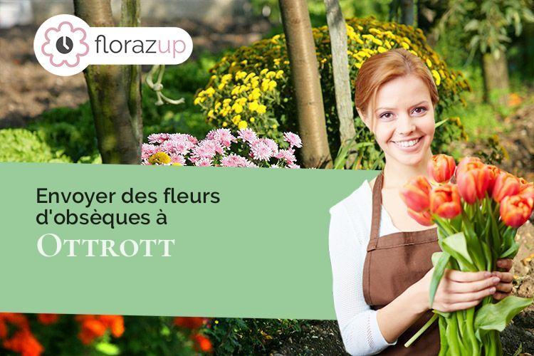 créations de fleurs pour des funérailles à Ottrott (Bas-Rhin/67530)