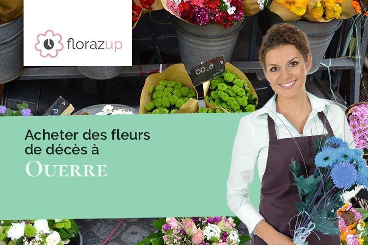 bouquets de fleurs pour un enterrement à Ouerre (Eure-et-Loir/28500)