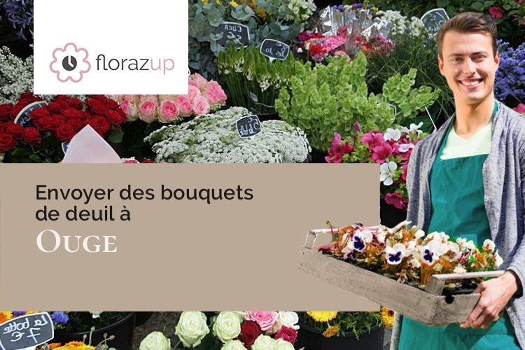 compositions de fleurs pour des funérailles à Ouge (Haute-Saône/70500)