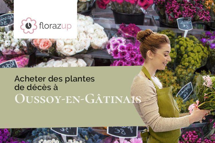créations de fleurs pour un deuil à Oussoy-en-Gâtinais (Loiret/45290)