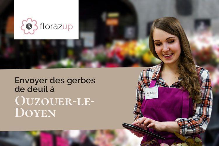 couronnes florales pour une crémation à Ouzouer-le-Doyen (Loir-et-Cher/41160)