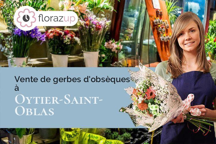 plantes pour des funérailles à Oytier-Saint-Oblas (Isère/38780)