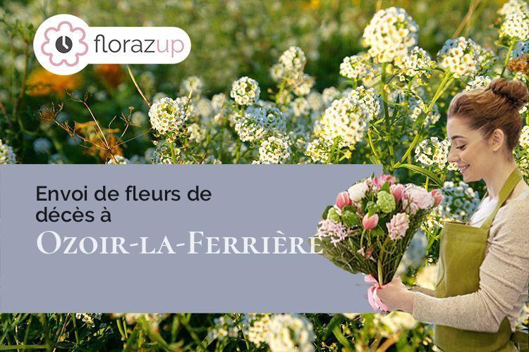 créations de fleurs pour un décès à Ozoir-la-Ferrière (Seine-et-Marne/77330)