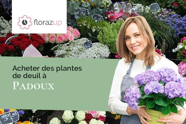 compositions florales pour des funérailles à Padoux (Vosges/88700)