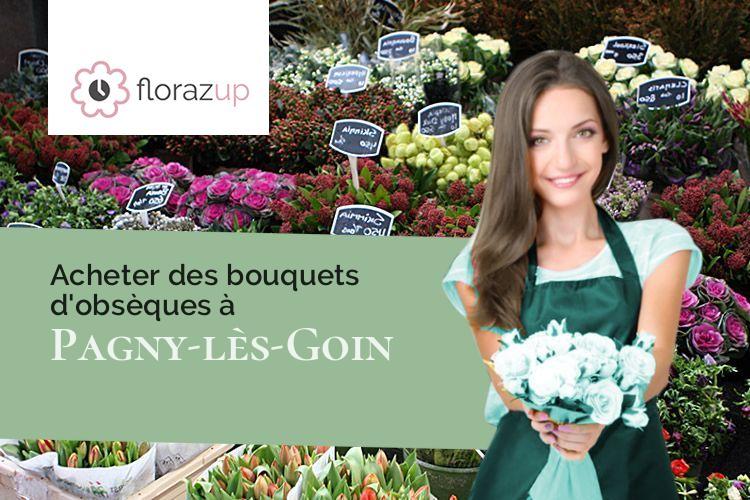 coeurs de fleurs pour des obsèques à Pagny-lès-Goin (Moselle/57420)