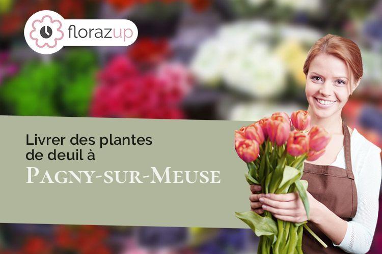 compositions florales pour une crémation à Pagny-sur-Meuse (Meuse/55190)