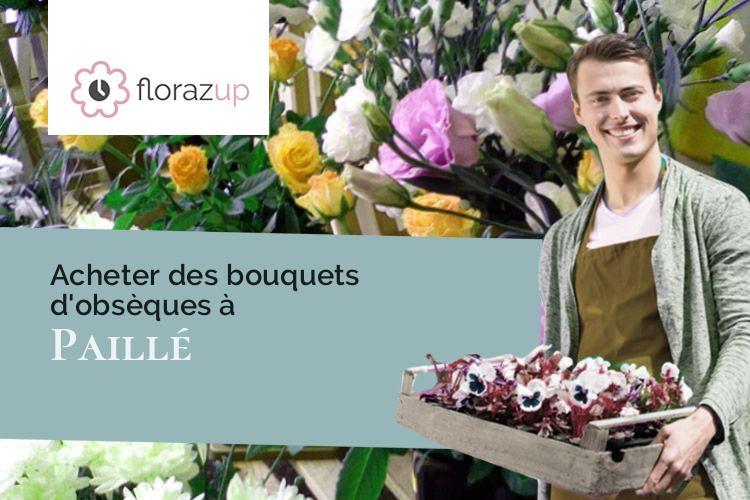 coeurs de fleurs pour une crémation à Paillé (Charente-Maritime/17470)