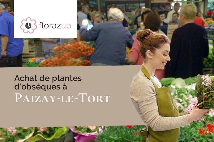compositions florales pour un décès à Paizay-le-Tort (Deux-Sèvres/79500)