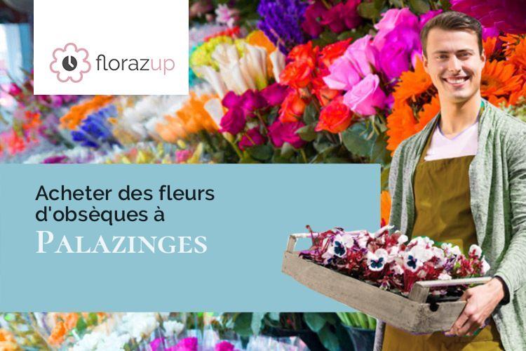 bouquets de fleurs pour des obsèques à Palazinges (Corrèze/19190)