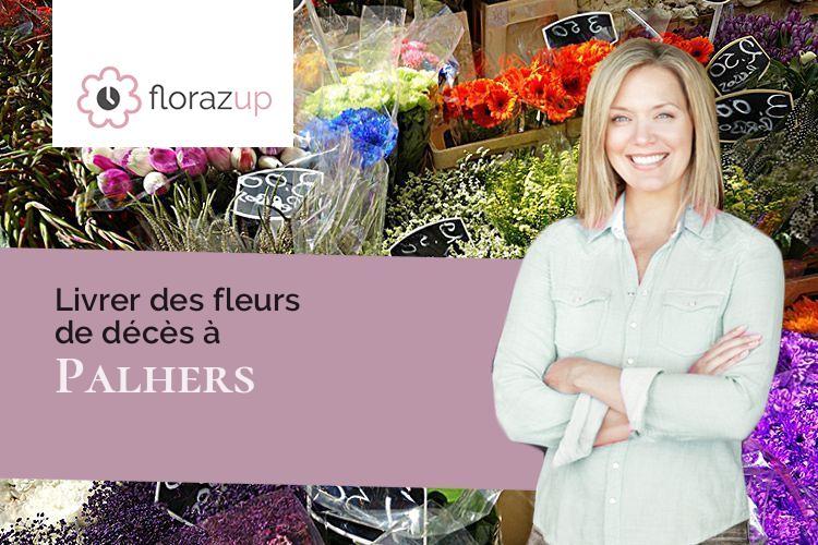 compositions de fleurs pour des obsèques à Palhers (Lozère/48100)