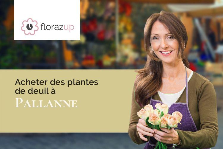 compositions de fleurs pour une crémation à Pallanne (Gers/32230)