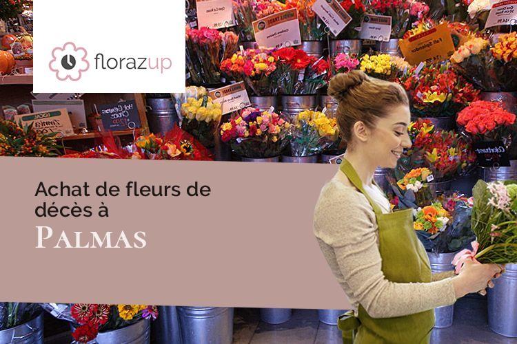 coeurs de fleurs pour une crémation à Palmas (Aveyron/12310)