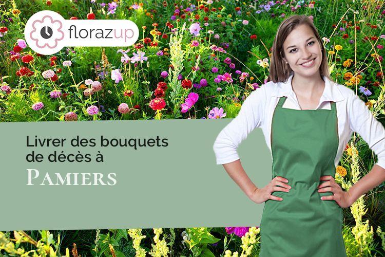 créations florales pour un deuil à Pamiers (Ariège/09100)