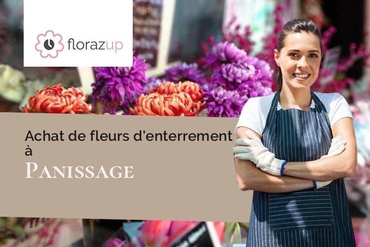 compositions florales pour un décès à Panissage (Isère/38730)