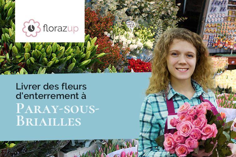 couronnes florales pour un décès à Paray-sous-Briailles (Allier/03500)