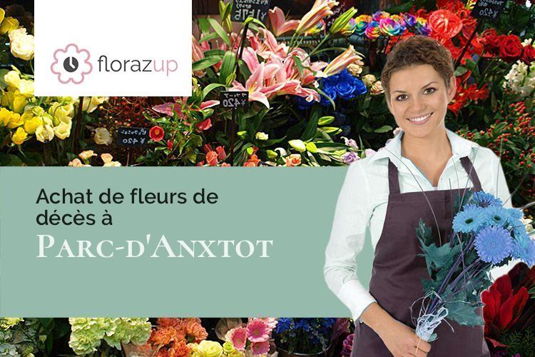 gerbes de fleurs pour une crémation à Parc-d'Anxtot (Seine-Maritime/76210)
