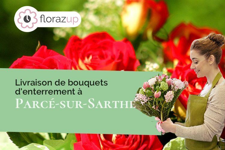 compositions florales pour une crémation à Parcé-sur-Sarthe (Sarthe/72300)