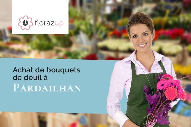 couronnes florales pour des obsèques à Pardailhan (Hérault/34360)