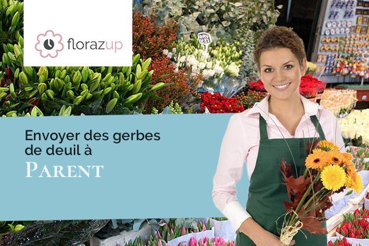 créations florales pour un décès à Parent (Puy-de-Dôme/63270)