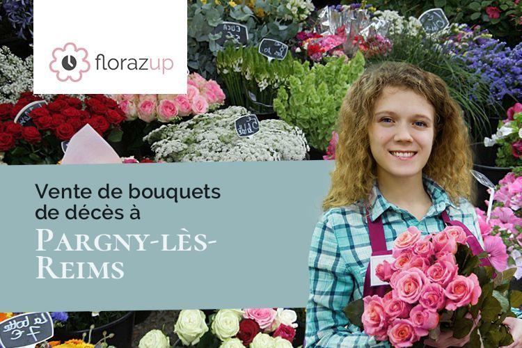compositions de fleurs pour des obsèques à Pargny-lès-Reims (Marne/51390)