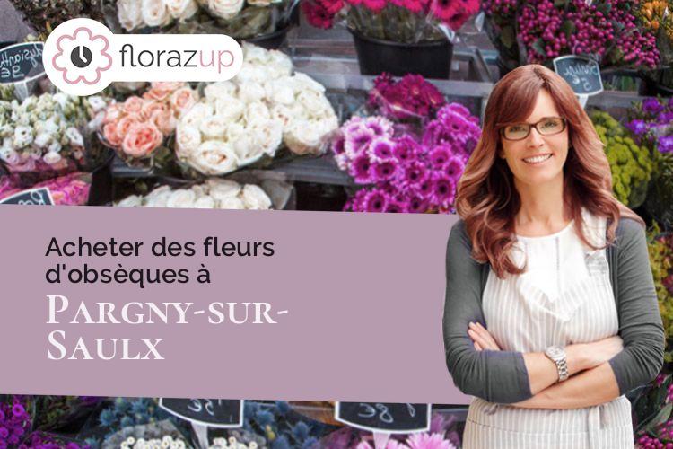 compositions de fleurs pour une crémation à Pargny-sur-Saulx (Marne/51340)