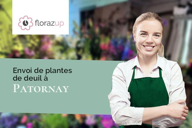 créations florales pour un décès à Patornay (Jura/39130)