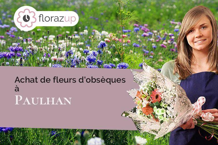 coupes de fleurs pour des funérailles à Paulhan (Hérault/34230)