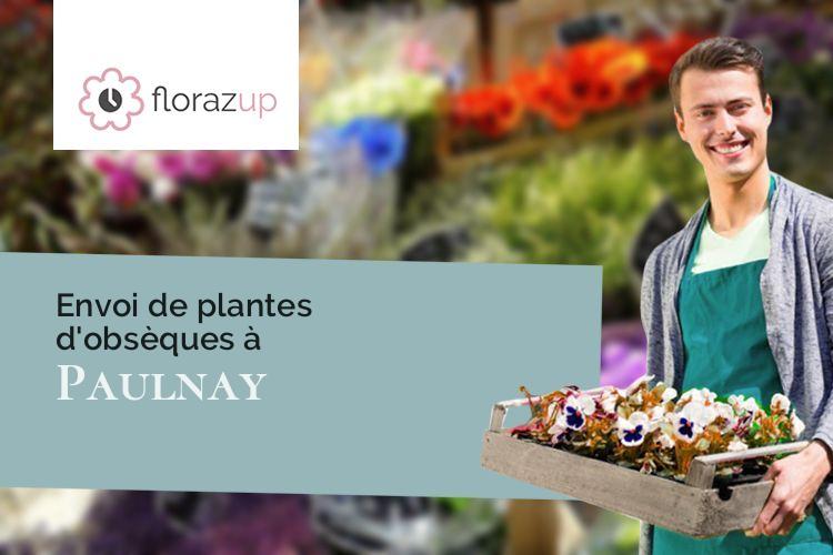 gerbes de fleurs pour un enterrement à Paulnay (Indre/36290)