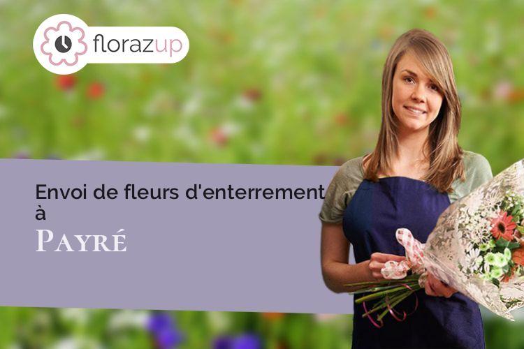 coupes de fleurs pour un enterrement à Payré (Vienne/86700)