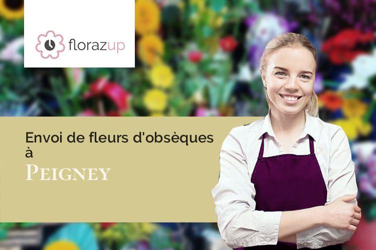 compositions florales pour une crémation à Peigney (Haute-Marne/52200)