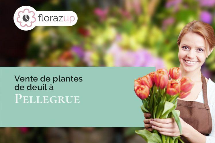 créations de fleurs pour un deuil à Pellegrue (Gironde/33790)