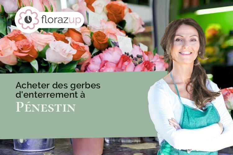 fleurs deuil pour un décès à Pénestin (Morbihan/56760)