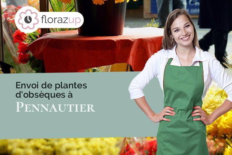 coupes de fleurs pour un décès à Pennautier (Aude/11610)