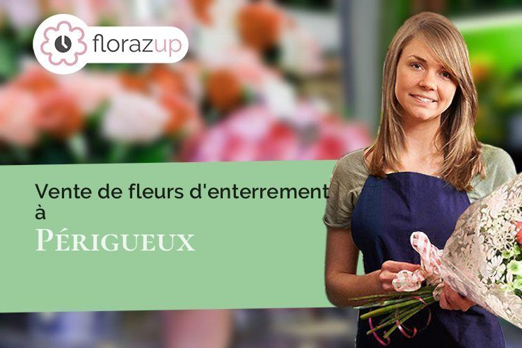 compositions de fleurs pour une crémation à Périgueux (Dordogne/24000)