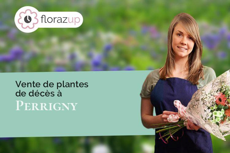 créations florales pour un enterrement à Perrigny (Jura/39570)