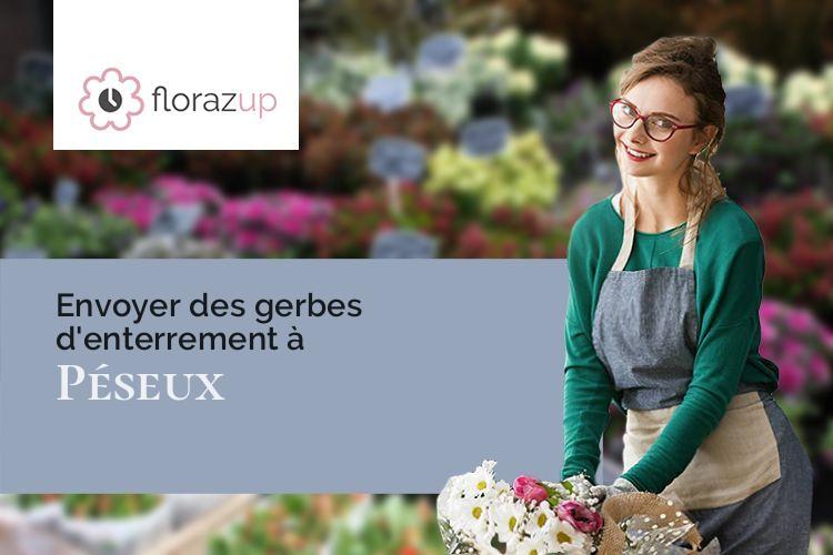 compositions florales pour des funérailles à Péseux (Doubs/25190)