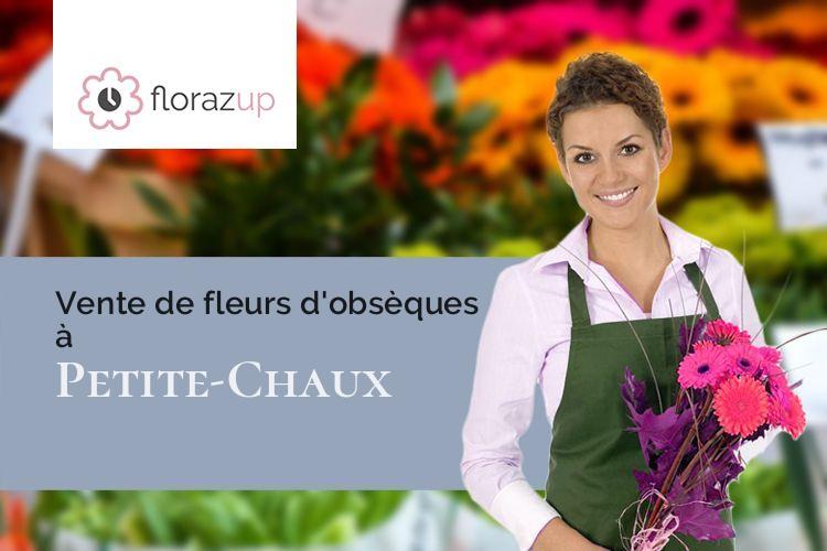 gerbes de fleurs pour un décès à Petite-Chaux (Doubs/25240)