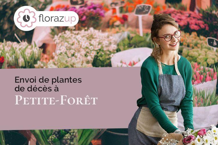 couronnes florales pour un décès à Petite-Forêt (Nord/59494)