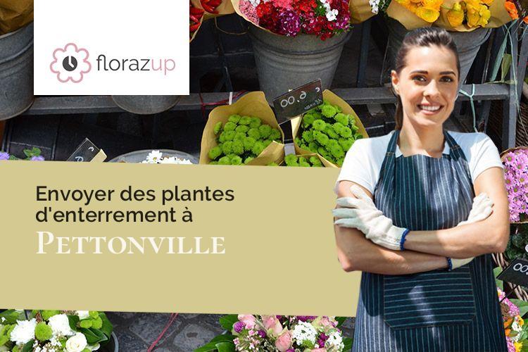 créations de fleurs pour un enterrement à Pettonville (Meurthe-et-Moselle/54120)