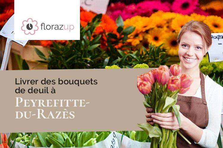 créations florales pour des obsèques à Peyrefitte-du-Razès (Aude/11230)
