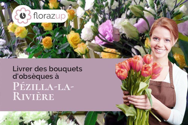 coeur de fleurs pour une crémation à Pézilla-la-Rivière (Pyrénées-Orientales/66370)