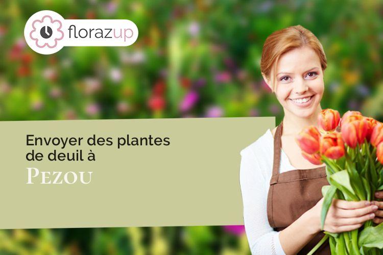 gerbes de fleurs pour un enterrement à Pezou (Loir-et-Cher/41100)