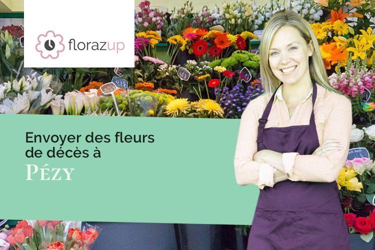 créations de fleurs pour des funérailles à Pézy (Eure-et-Loir/28150)