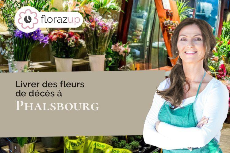 créations florales pour une crémation à Phalsbourg (Moselle/57370)