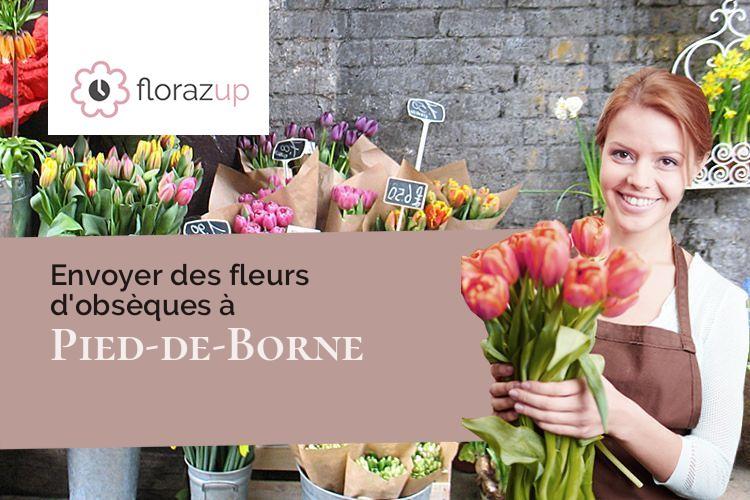 compositions florales pour une crémation à Pied-de-Borne (Lozère/48800)