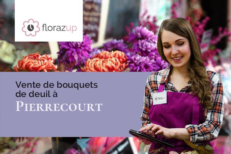 bouquets de fleurs pour des obsèques à Pierrecourt (Seine-Maritime/76340)