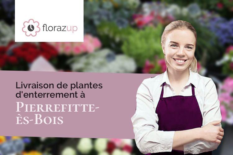 bouquets de fleurs pour des obsèques à Pierrefitte-ès-Bois (Loiret/45360)